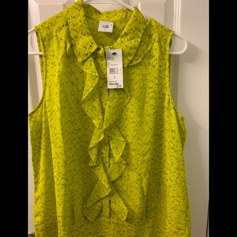 CAbi Reign blouse Small